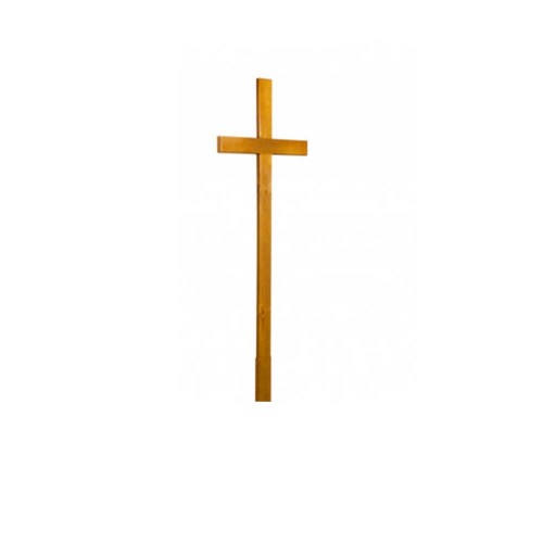 Деревянный крест на могилу №1