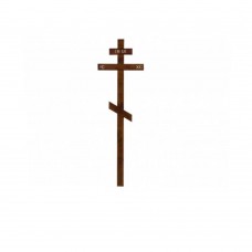 Крест из дуба на могилу №3
