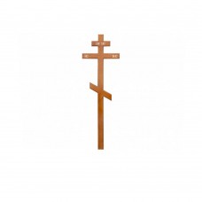 Крест из дуба на могилу №4