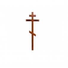 Крест из дуба на могилу №5