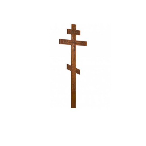 Деревянный крест на могилу №6