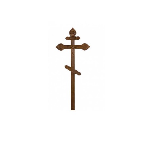 Крест из дуба на могилу №7