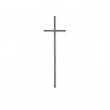Крест на могилу из металла №1