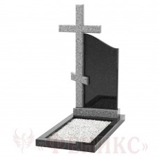 Памятник в виде креста на могилу №10
