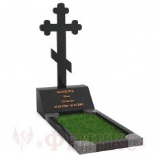 Памятник в виде креста на могилу №12