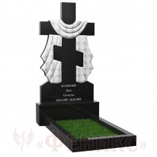 Памятник в виде креста на могилу №13