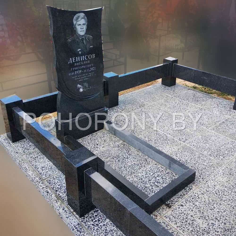 Пример по благоустройству могилу в Гомеле №1-2